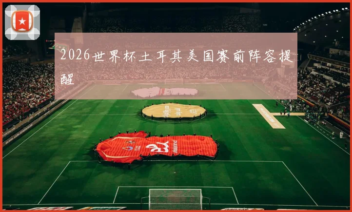 2026世界杯土耳其美国赛前阵容提醒